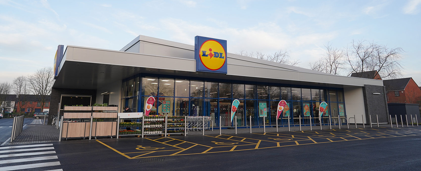 Lidl store in day time