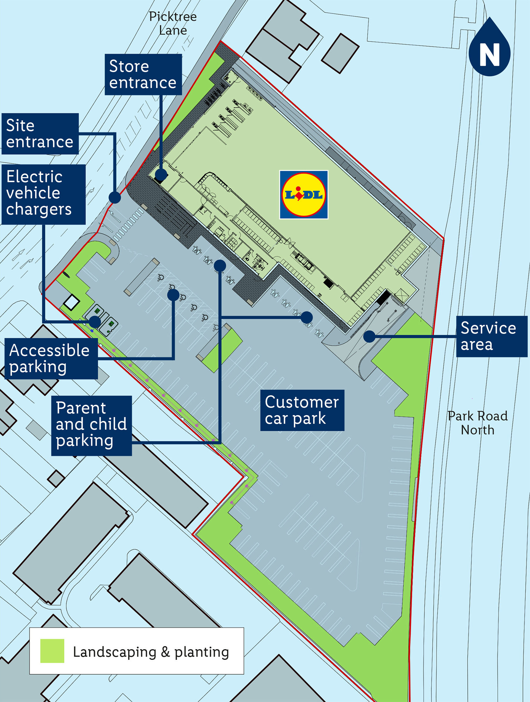 proposed site plan